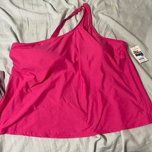 Pink swim tank